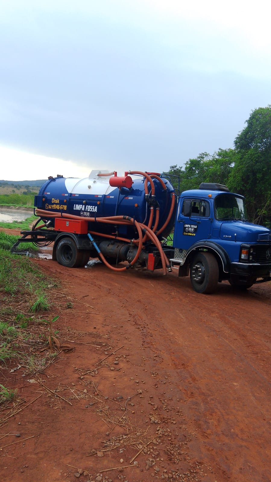 limpa fossa em pirenopolis